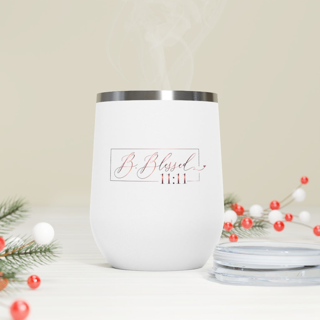 12oz Insulated B. Blessed Tumbler - Curve My Waist