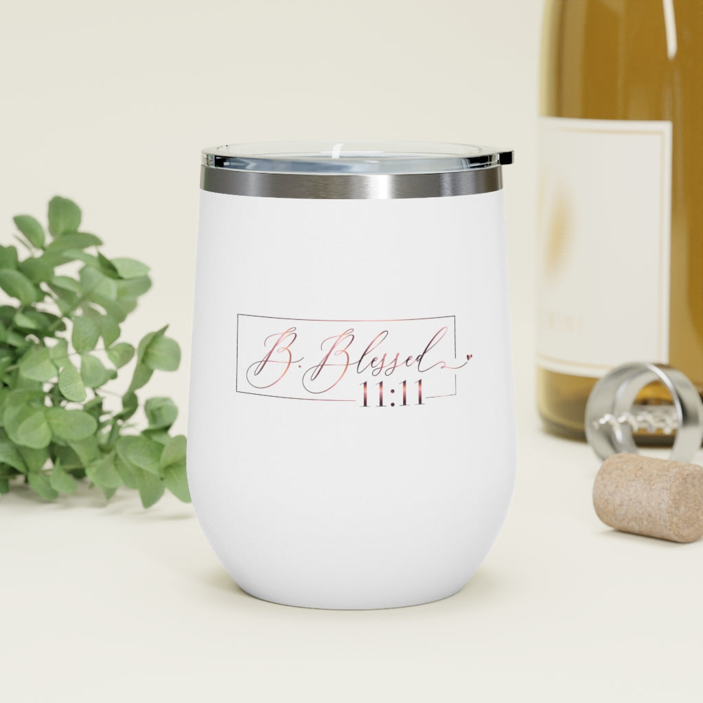 12oz Insulated B. Blessed Tumbler - Curve My Waist