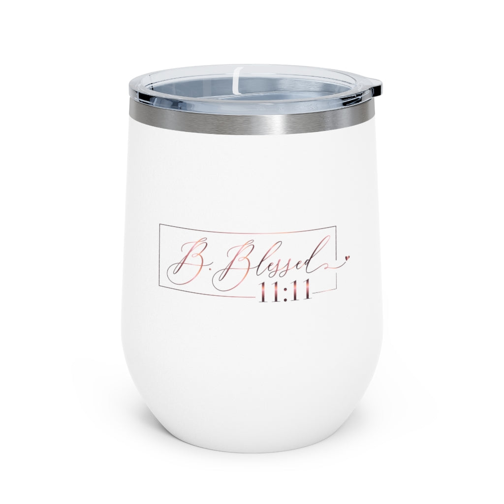 12oz Insulated B. Blessed Tumbler - Curve My Waist