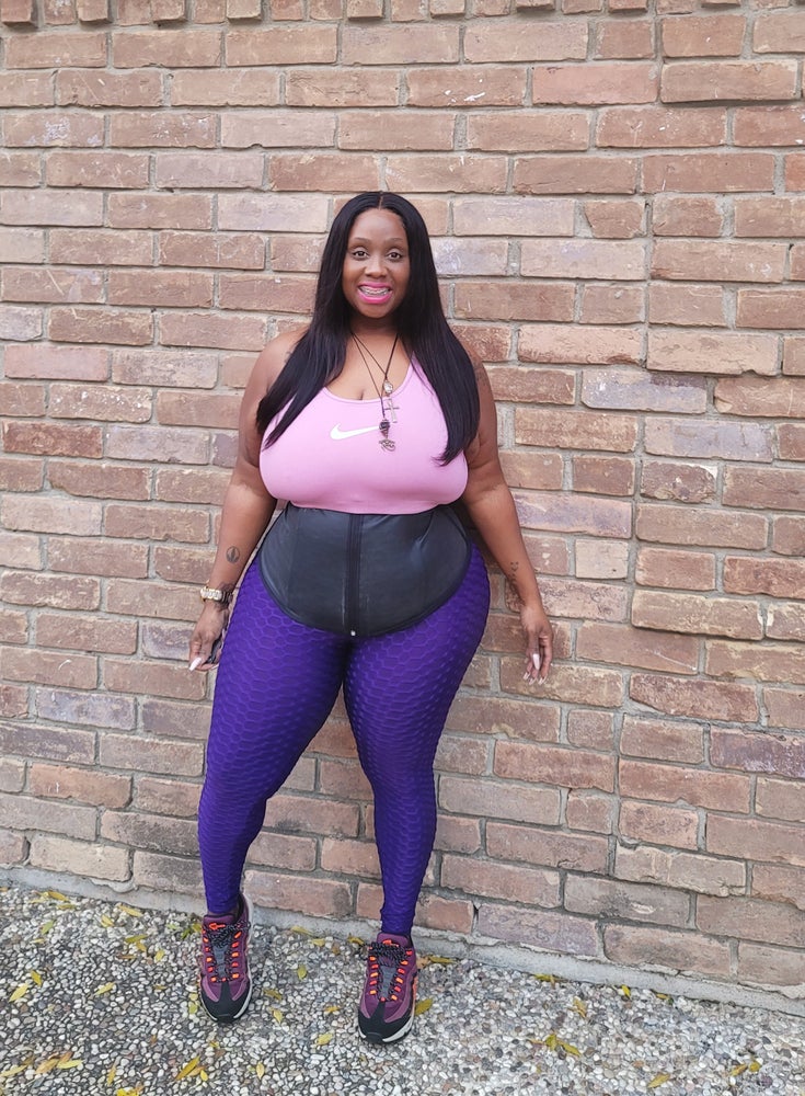 Latex Cincher W/ Invisible Zipper - Curve My Waist
