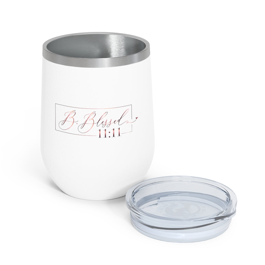 12oz Insulated B. Blessed Tumbler - Curve My Waist